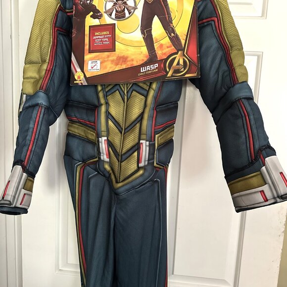 Brand New Rubie's Marvel Ant-Man & The Wasp Large Girl's Costume, Jumpsuit Only - Picture 4 of 13